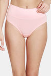 Zivame Anti-Microbial High Rise Full Coverage Tummy Tucker Hipster Panty (Pack of 2) - Multicolor — thumbnail 2